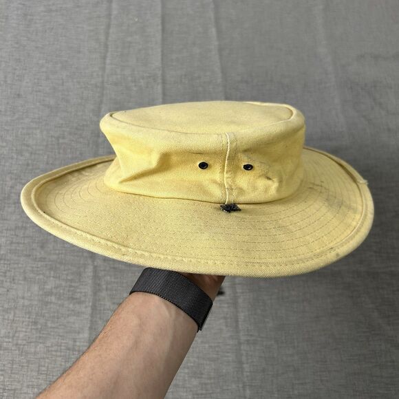 Quiksilver Bush Vintage 90’s Hat Beige Sun Camp Hike Fishing Quicksilver Hat USA - Picture 5 of 9